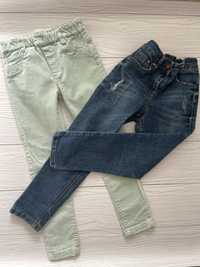 Стильные джинсы  /леггинсы /джеггинсы на девочку 104-116 см  узкачи