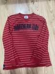 longsleeve bluzka z dlugim rekawem czerwona northern tide affliction