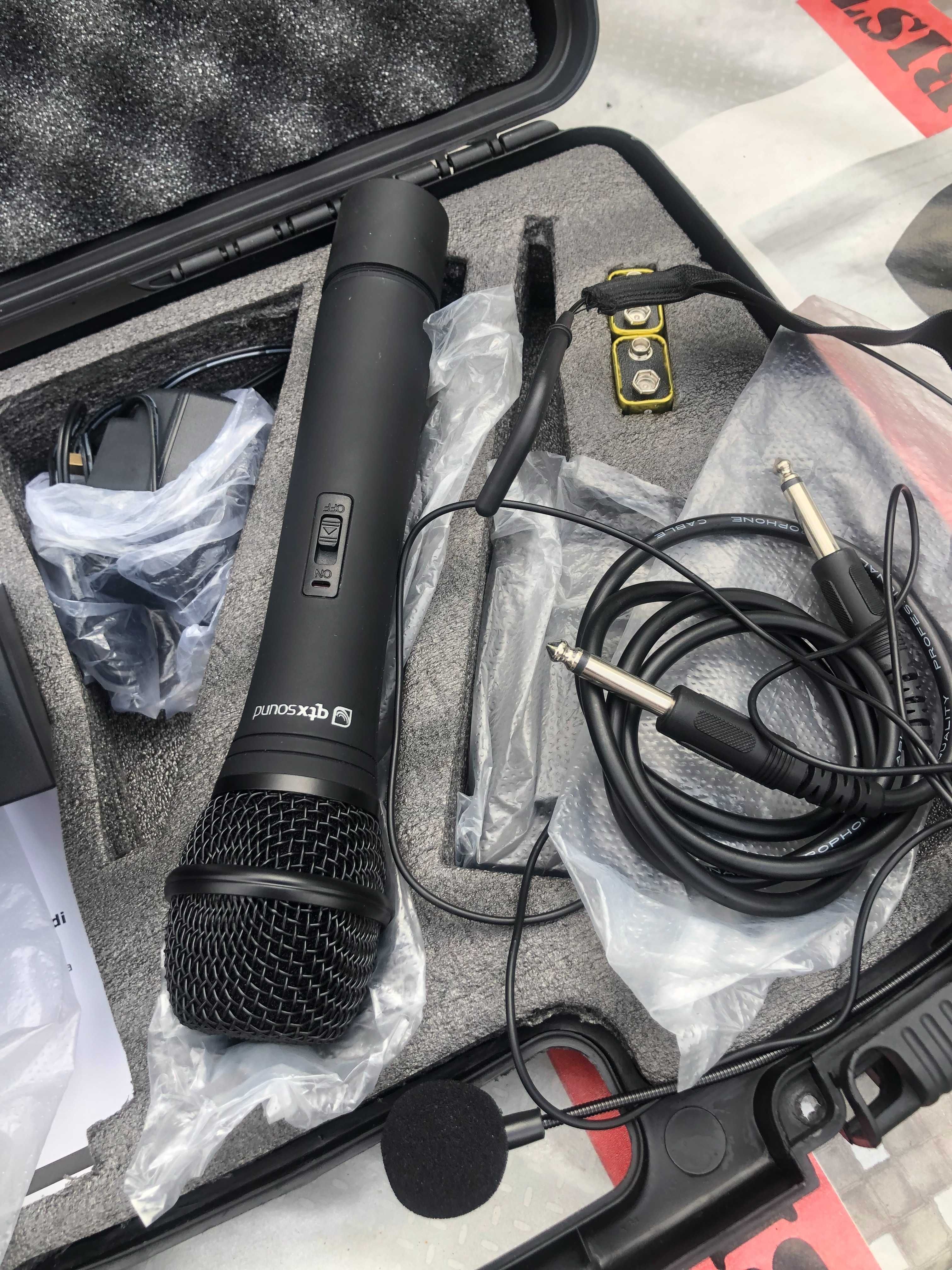Zestaw karaoke Skytec VHN2 , amplifier  z wyświetlaczem