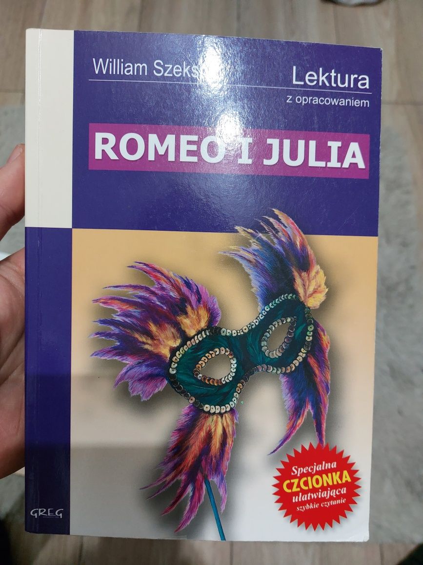 Romeo i Julia Książka Lektura