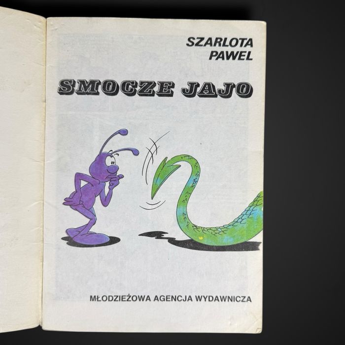 Smocze jajo Szarlota Pawel Komiks b51/07038
