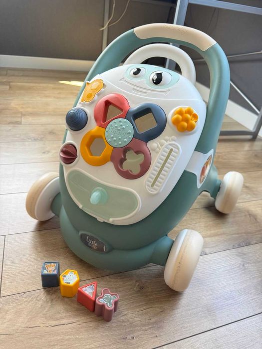 Ходунки Smoby со съемной панелью 3 в 1 Little Smoby 140304