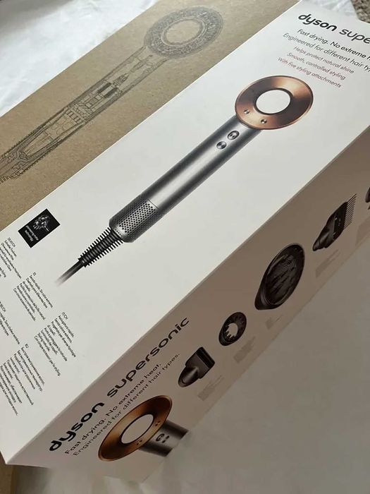Фен Dyson supersonic HD08 (Nickel/Copper gold)