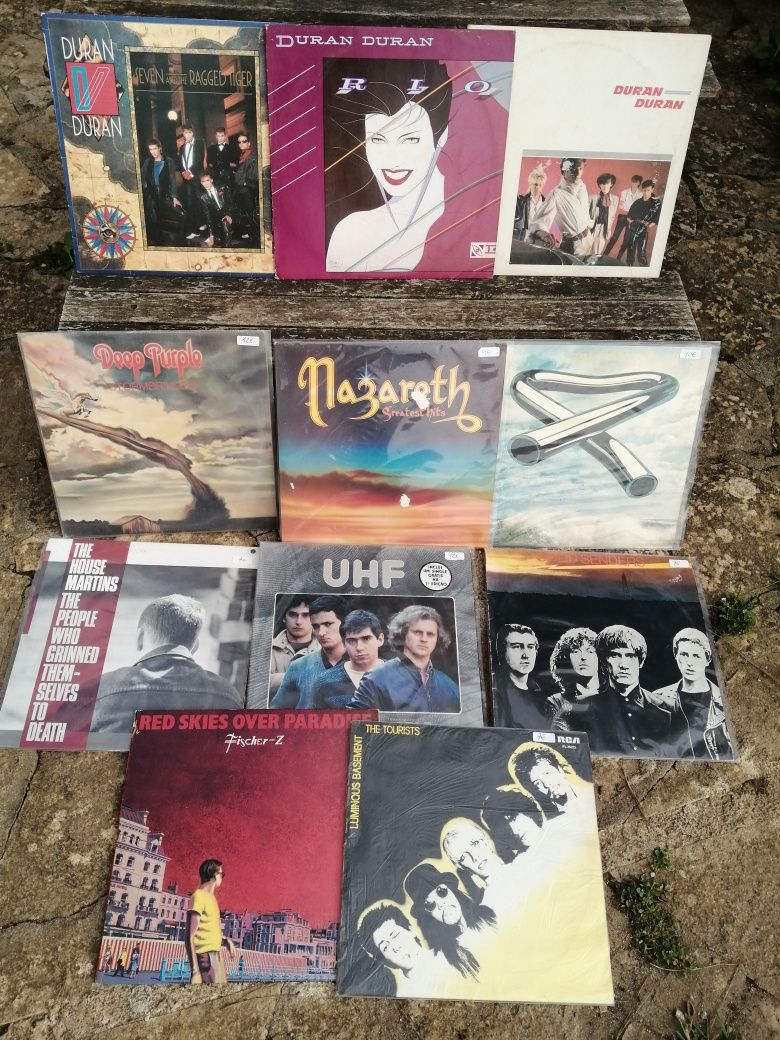 Vinil LP : Lote de 50 discos (Lista completa)