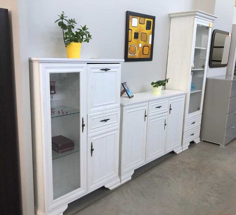 Комод Ирис 138 см Білий Андерсен  пайп Новий зі складу