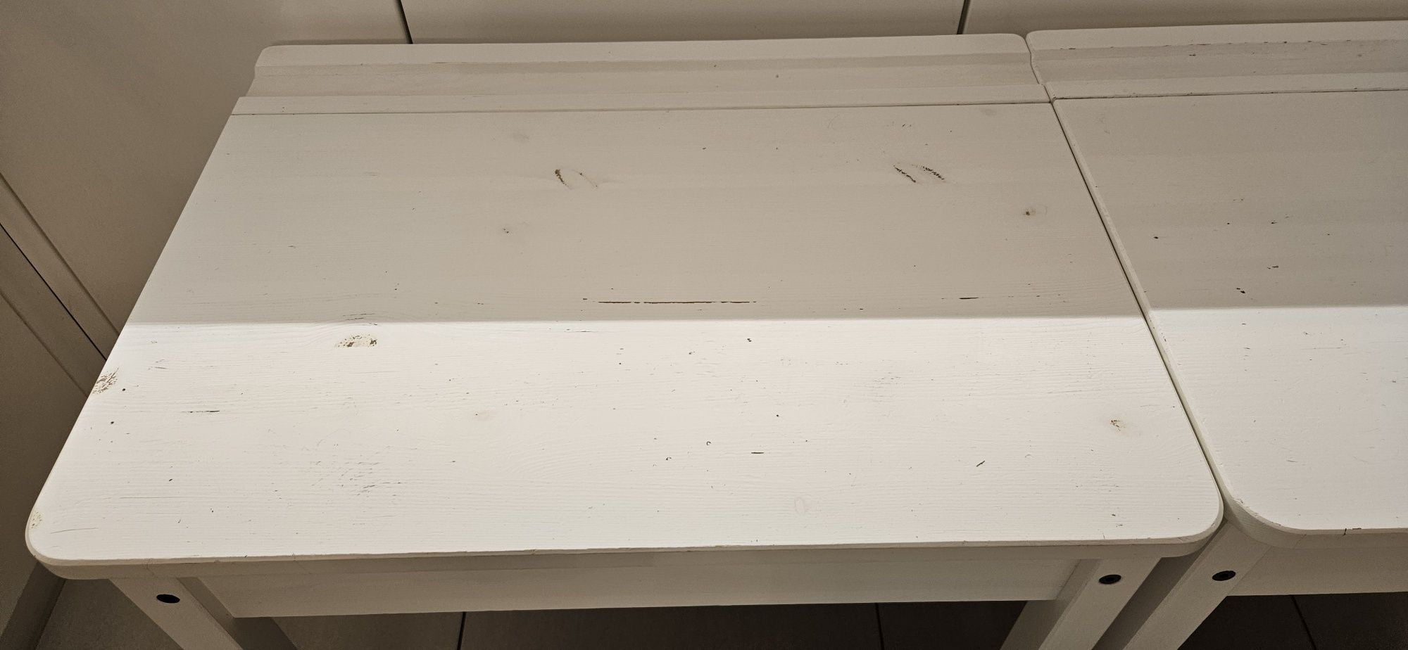 Biurko Ikea - 2 sztuki - Sundvik krzesełko Sundvik i Kritter - komple