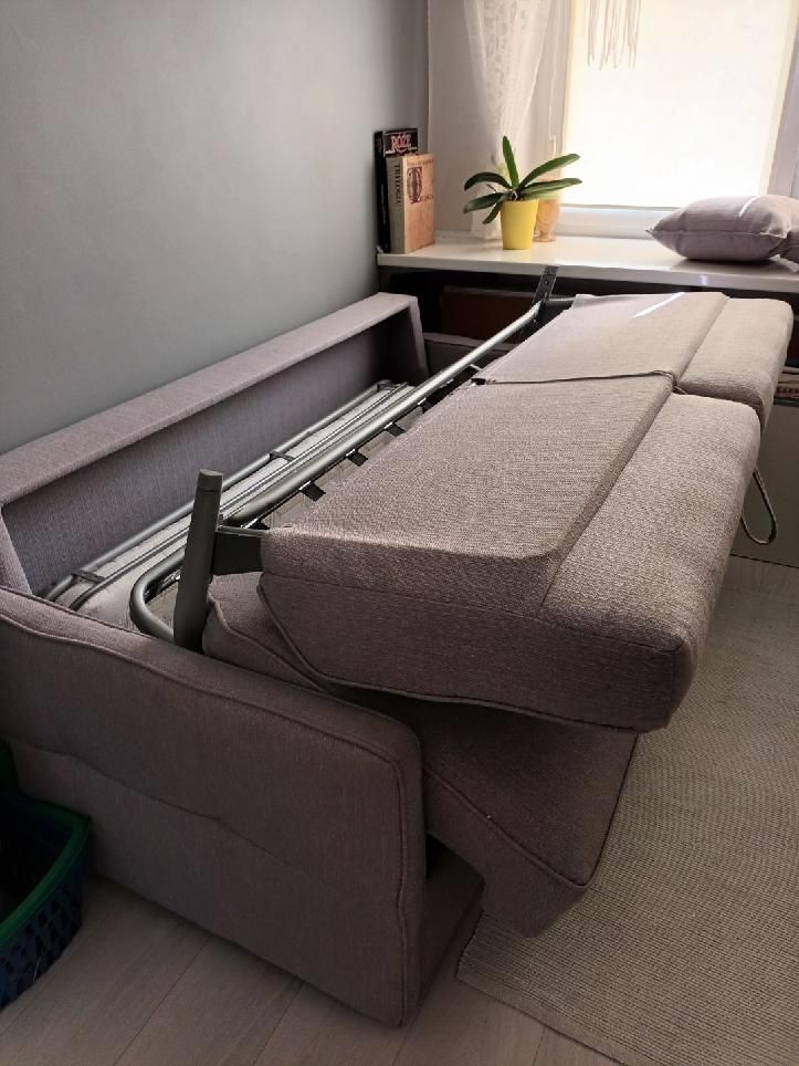Popielata Sofa NovaSystem