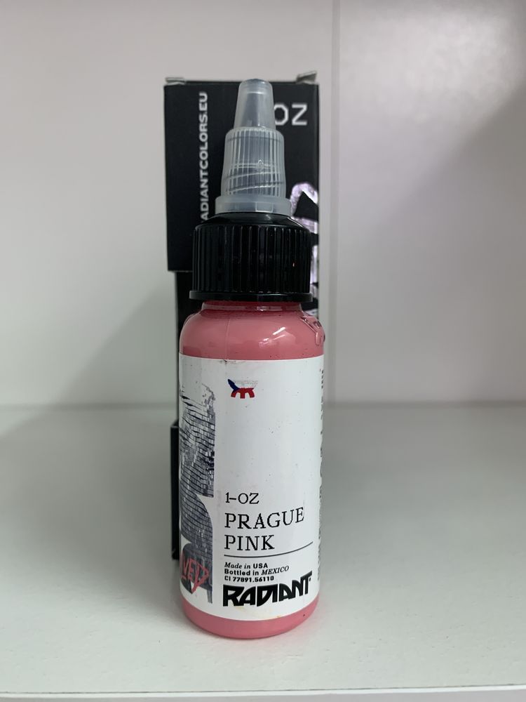 Tinta Radiant Evolved Prague Pink TATUAGEM TATTOO TATUAR