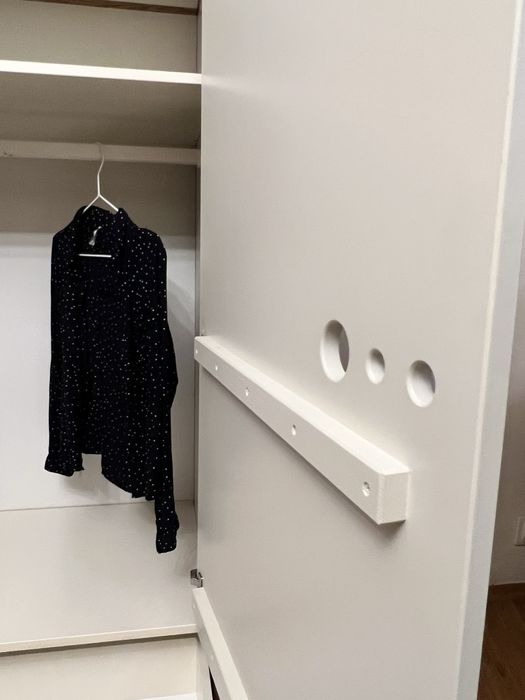 Zestaw mebli dziecięcych PINIO - szafa, komoda, regał i półka