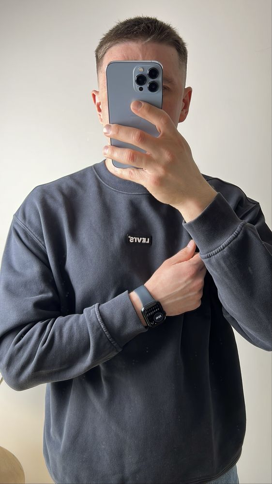 Оригінальний виварений світшот LEVI’S Relaxed Fit