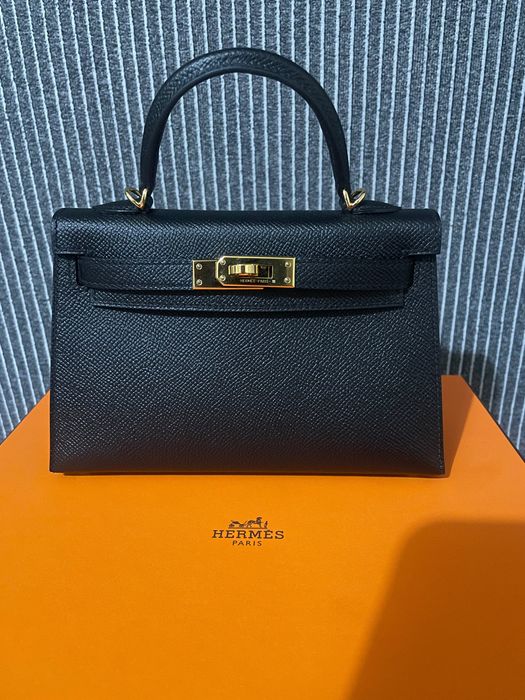 Bolsa Hermes Kelly II Sellier Mini Veau Epsom