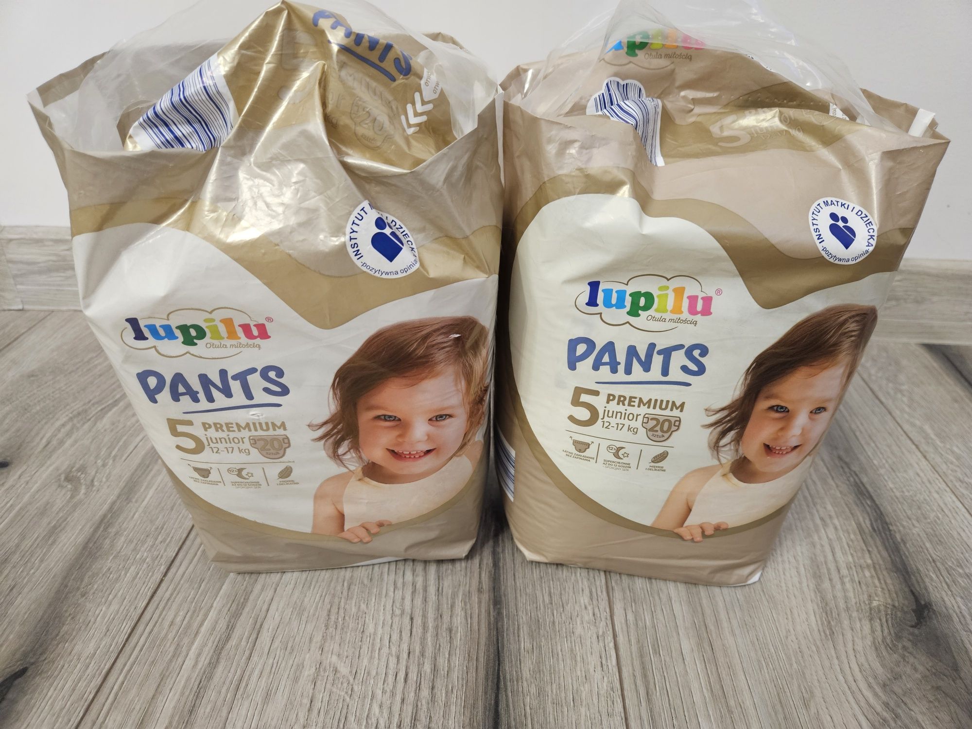 Pampersy pants Lupilu 37 szt (20 + 17)