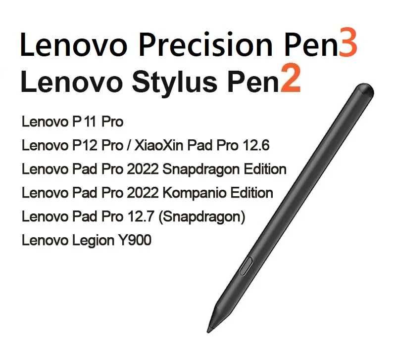 ⇒ Стилус Lenovo Precision Pen 3 к Tab P11/P12/Pad12.6 (Lenovo BTP-131)