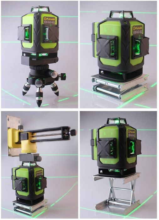 Лазерний рівень MW94D 4GX Fukuda 4D 16 ліній, лазерный уровень