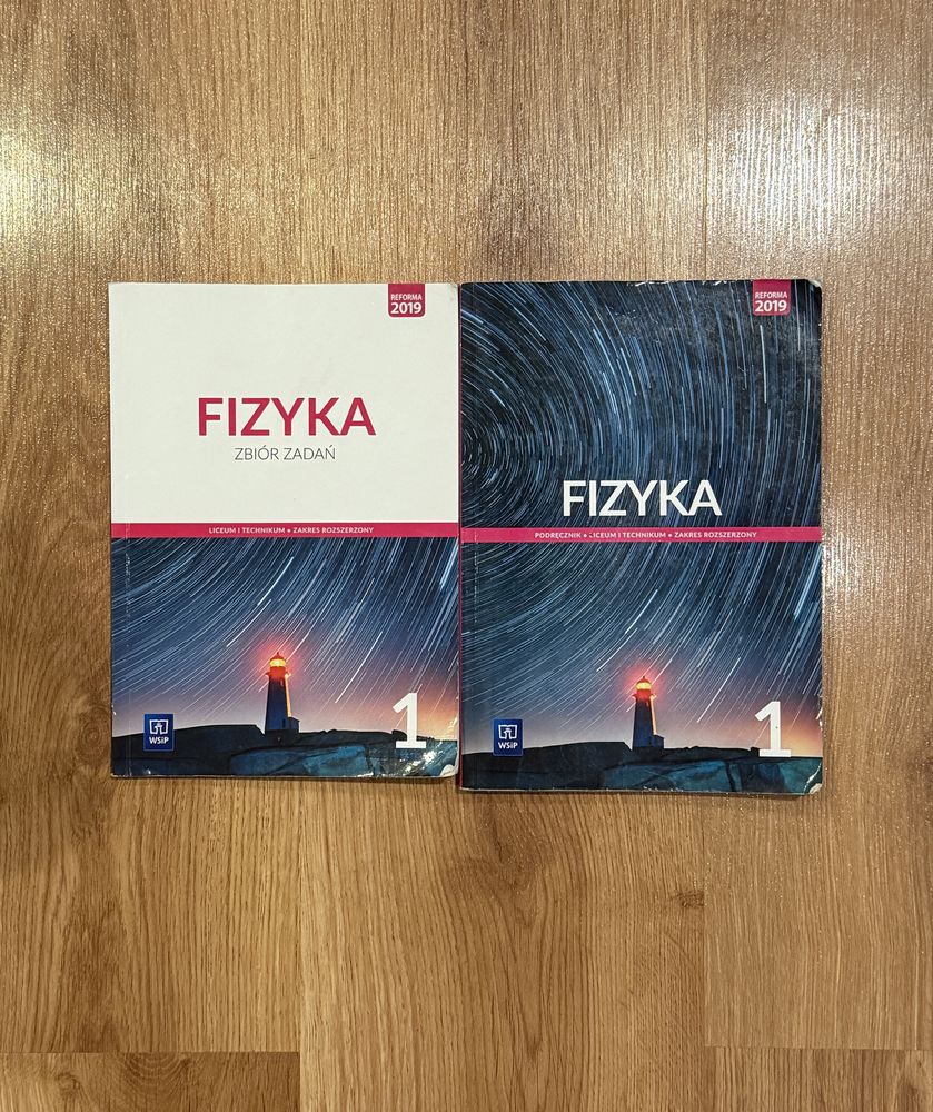Podręcznik + zbiór zadań Fizyka 1 liceum / technikum