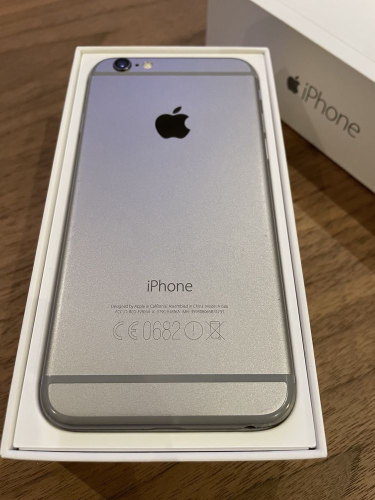 iPhone 6 silver grey