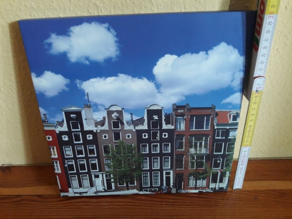 Obraz na płótnie "Amsterdam" Holandia 30×30