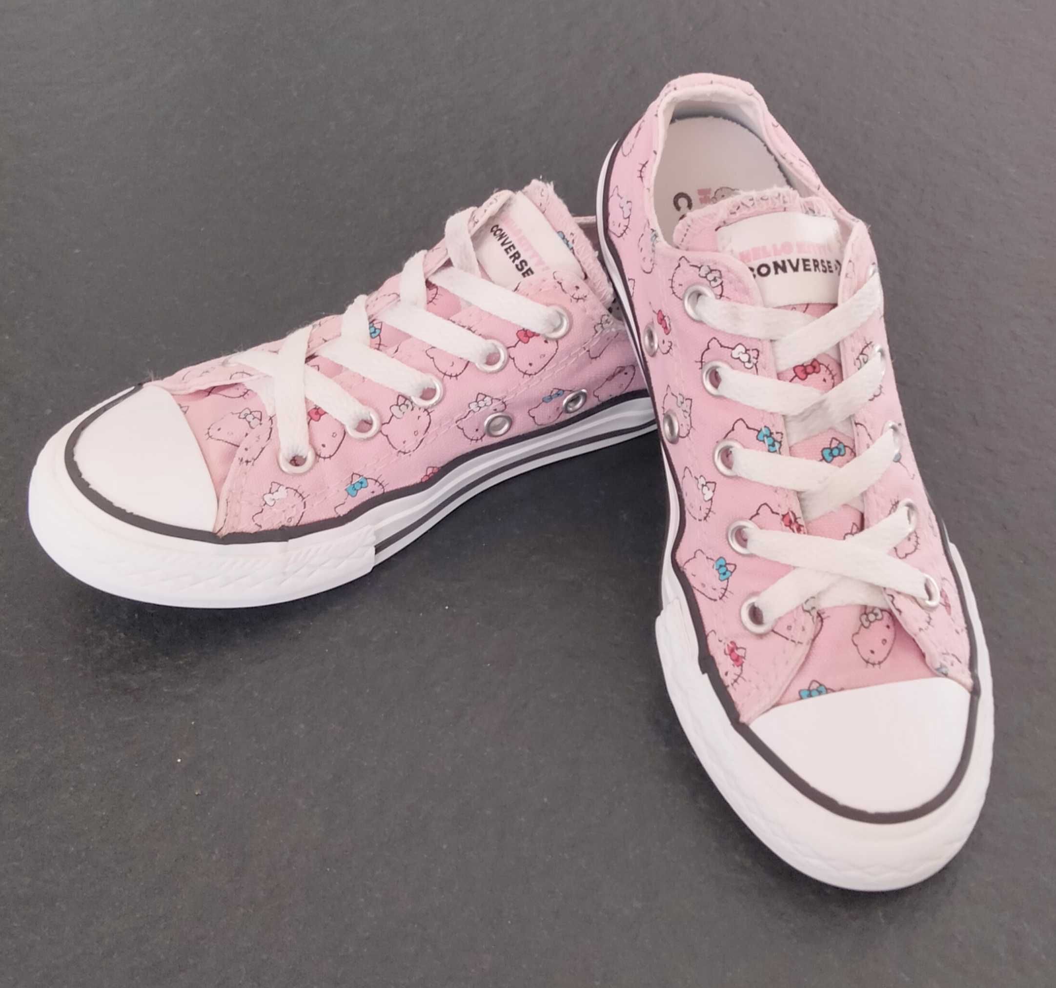 Trampki Converse Hello Kitty różowe 31