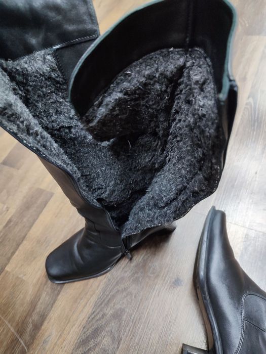 Сапоги женские, кожаные,р 36-37. пара 500грн