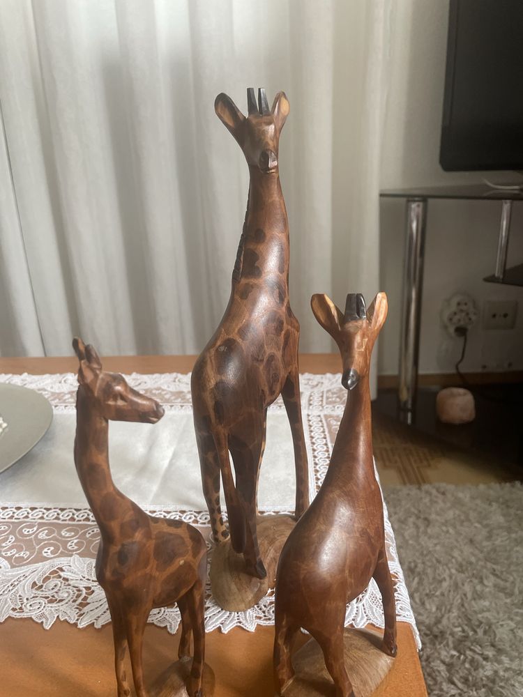 Decoração girafas.