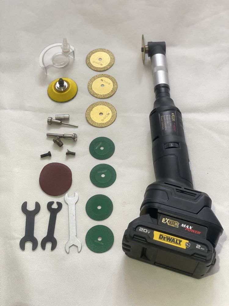 Szlifierka Kątowa Mini Pasuję do akumulatora Dewalt/Makita/Milwaukee