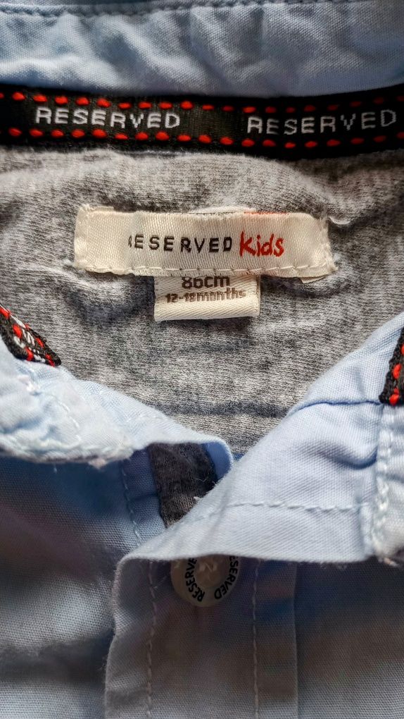 Koszula Reserved Kids r.86 na wiek 12/18 mcy