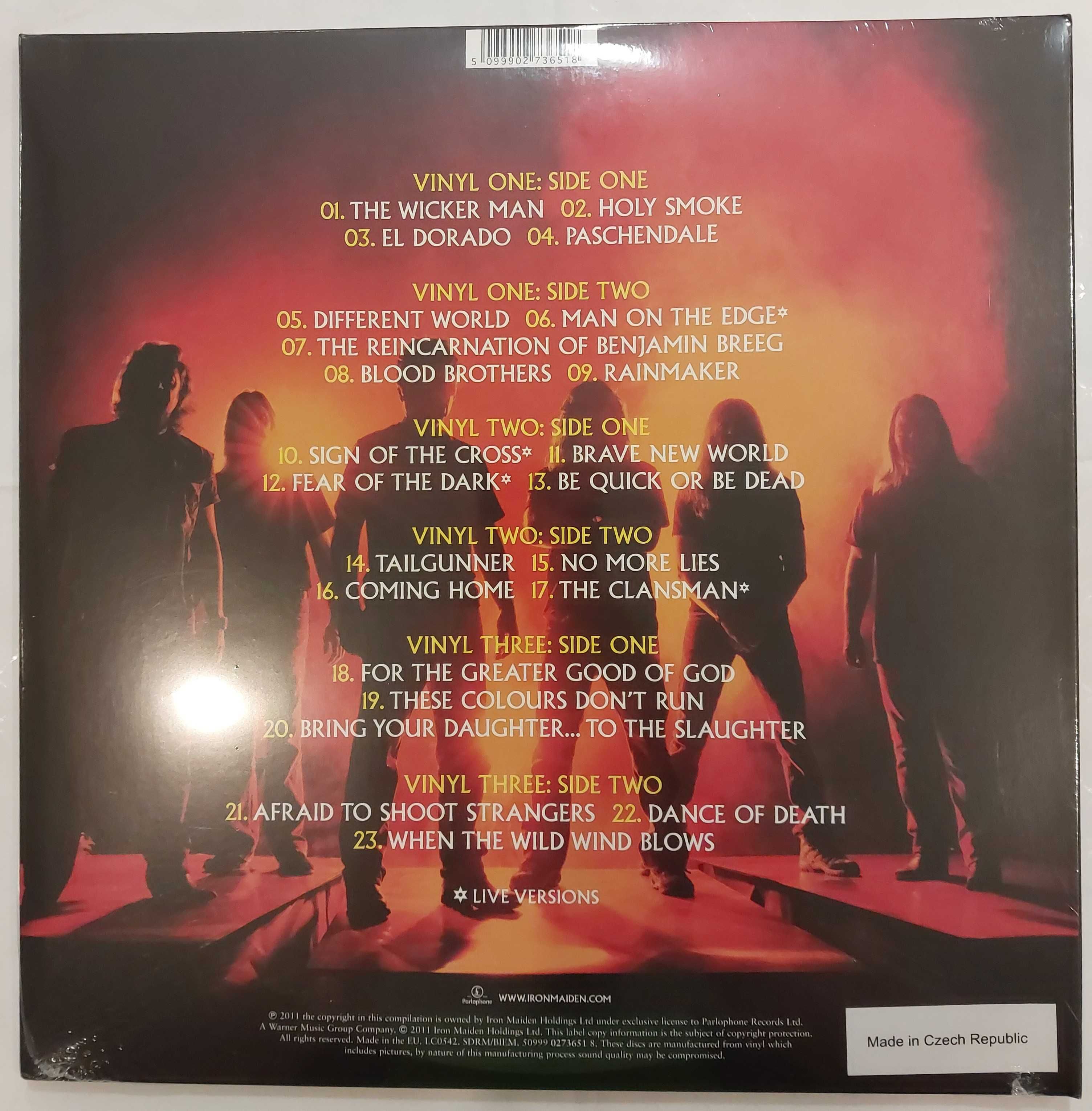 Iron Maiden From Fear To Eternity Winyl 3LP Picture Disc nowa w folii