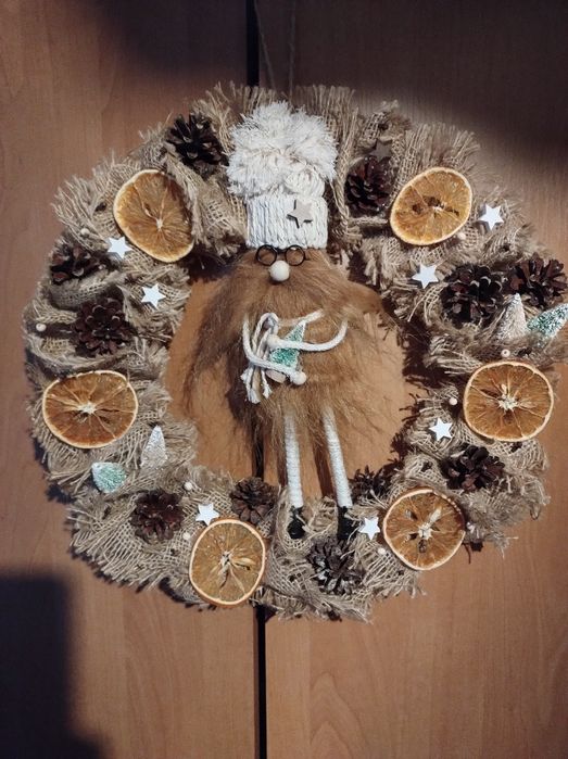 Wianek jesienno świąteczny