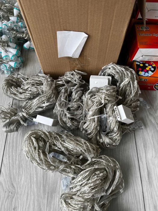 Лот новорічних гирлянд