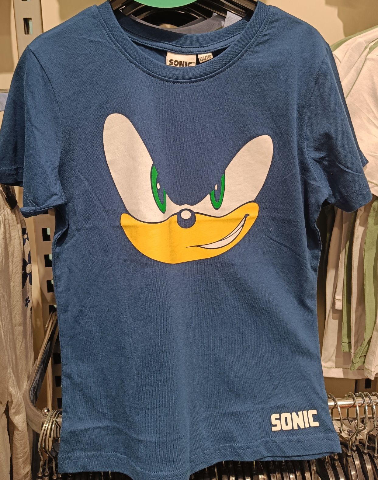 Шорти, кепка, футболка Sonic Primark, h&m