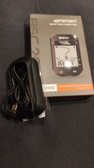 Licznik rowerowy bezprzewodowy GPS Nawigacja rowerowa IGPSPORT BSC200