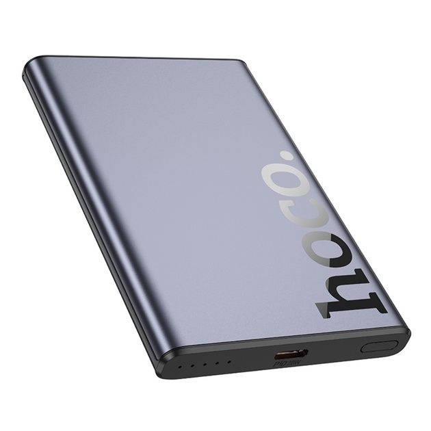 Повербанк Hoco Q32 5000mAh PD 20W metal gray