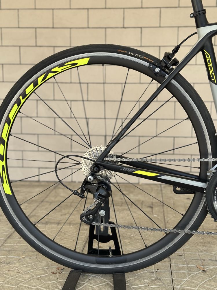 Bicicleta estrada scott addict 10 Carbono