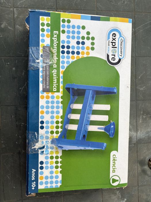 Kit de ciência para criança