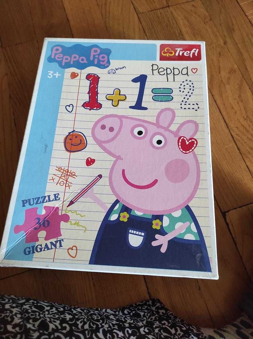 Peppa pig Świnka peppa puzzle gigant 36 3+ dla dZieci