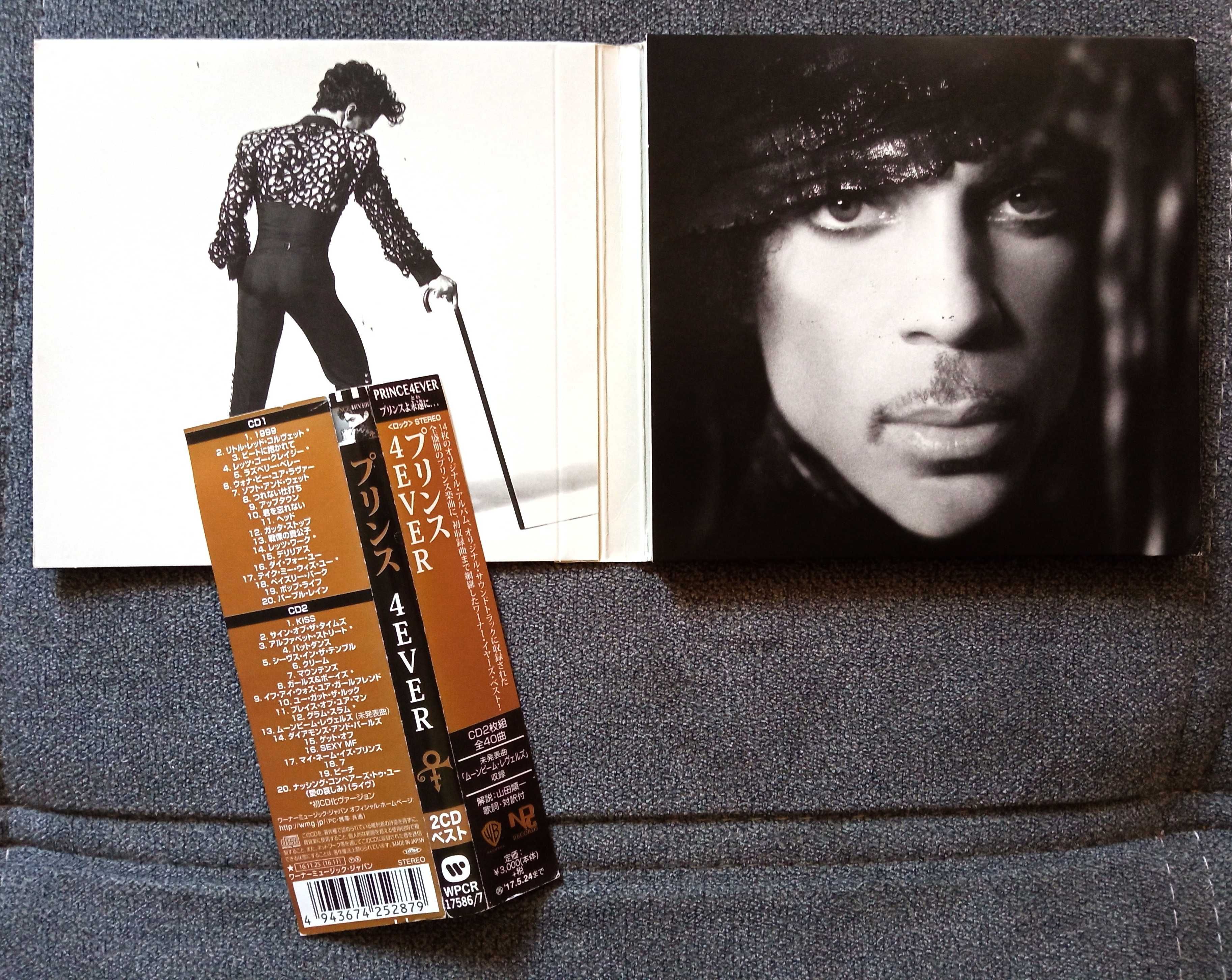 Prince 4Ever 40 Największych hitów! 2CD 2016 Japan Obi