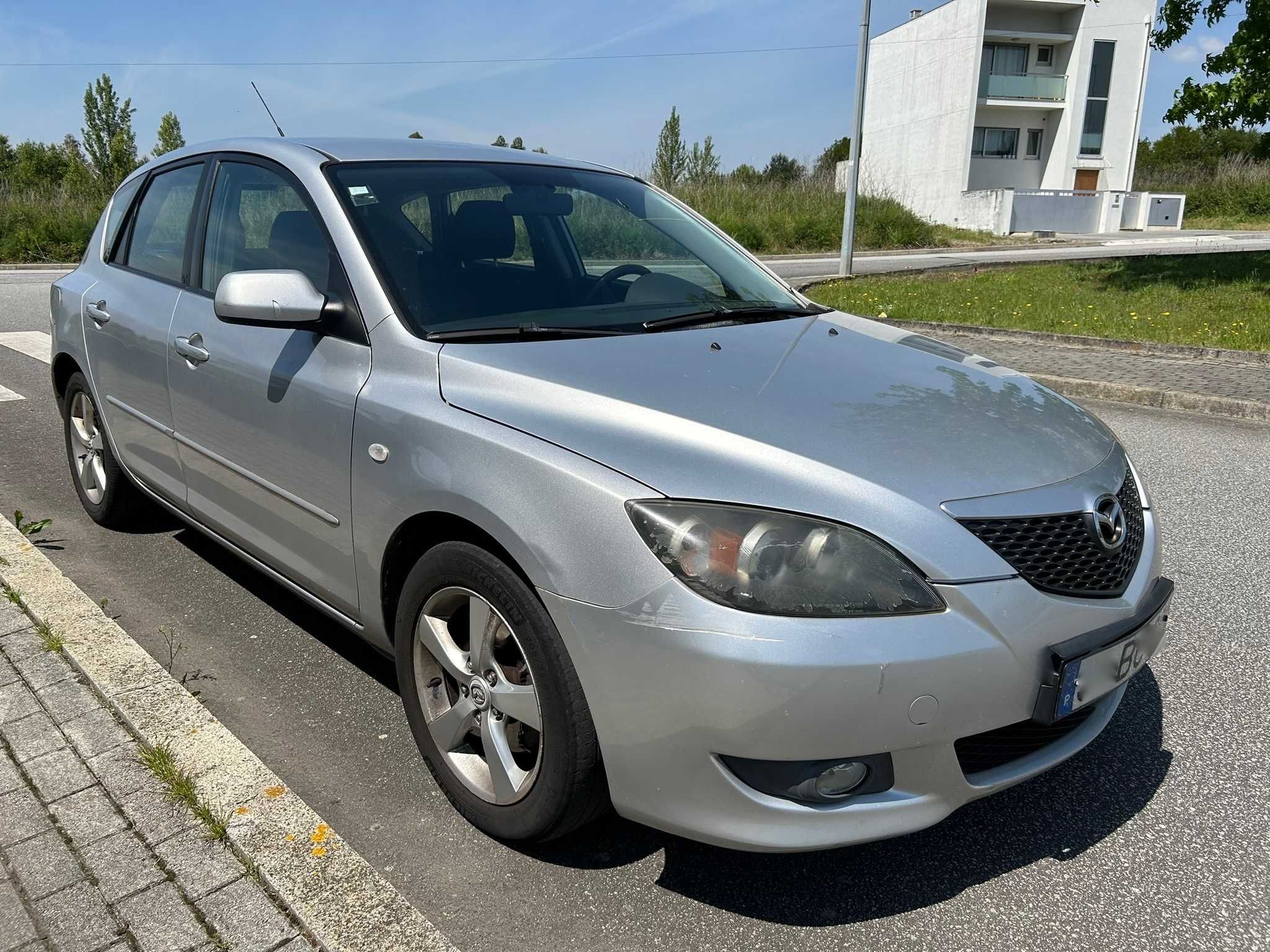 Mazda 3 1.6 diesel 5 portas 110cv bom estado nacional