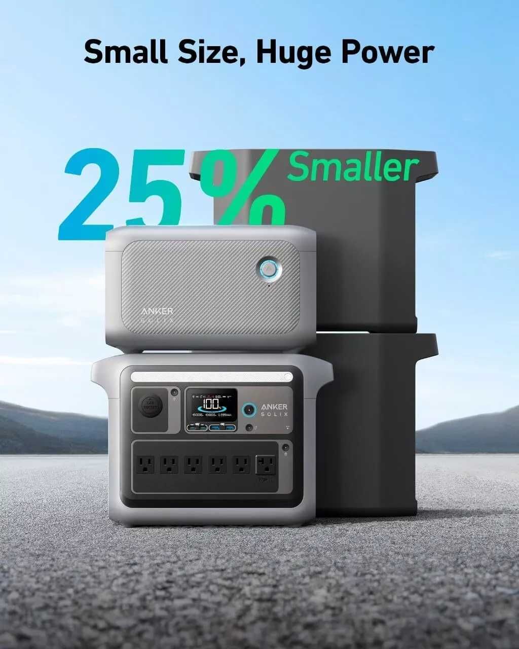 Додаткова батарея Anker SOLIX BP1000 1056Wh для станції C1000 / C1000X