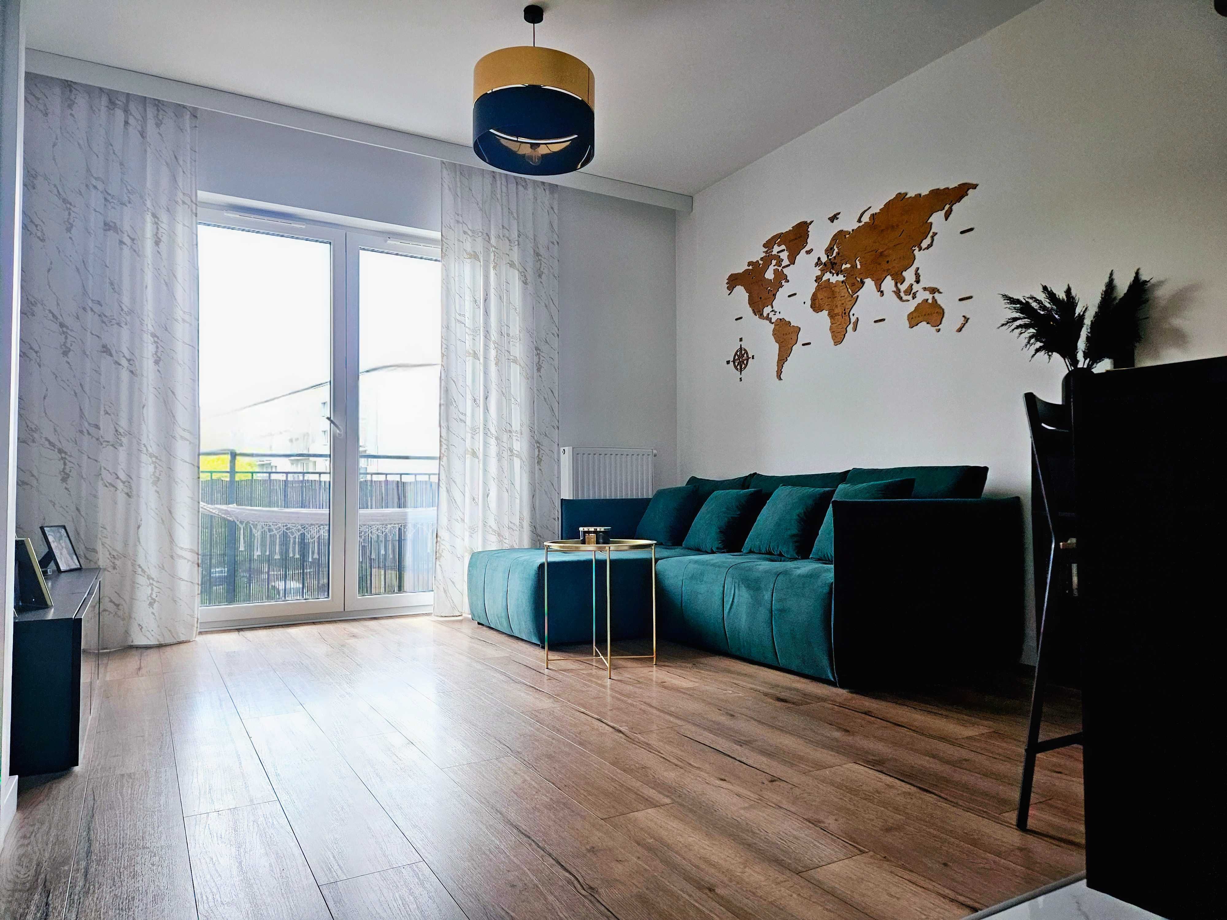Mieszkanie w nowym apartmentowcu z prywatnym miejscem parkingowym.