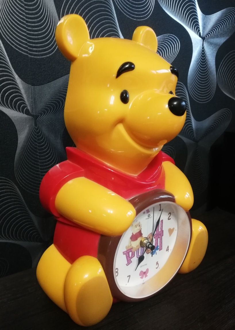 Zagar, zegarek dziecięcy, wiszący, stojący, Kubuś Puchatek Disney