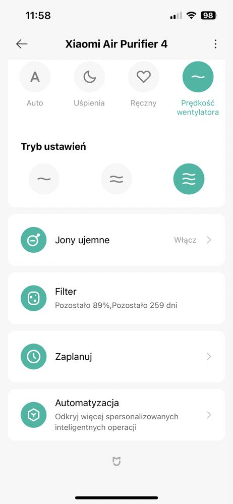 Oczyszczacz powietrza Xiaomi Air Purifier 4 EU