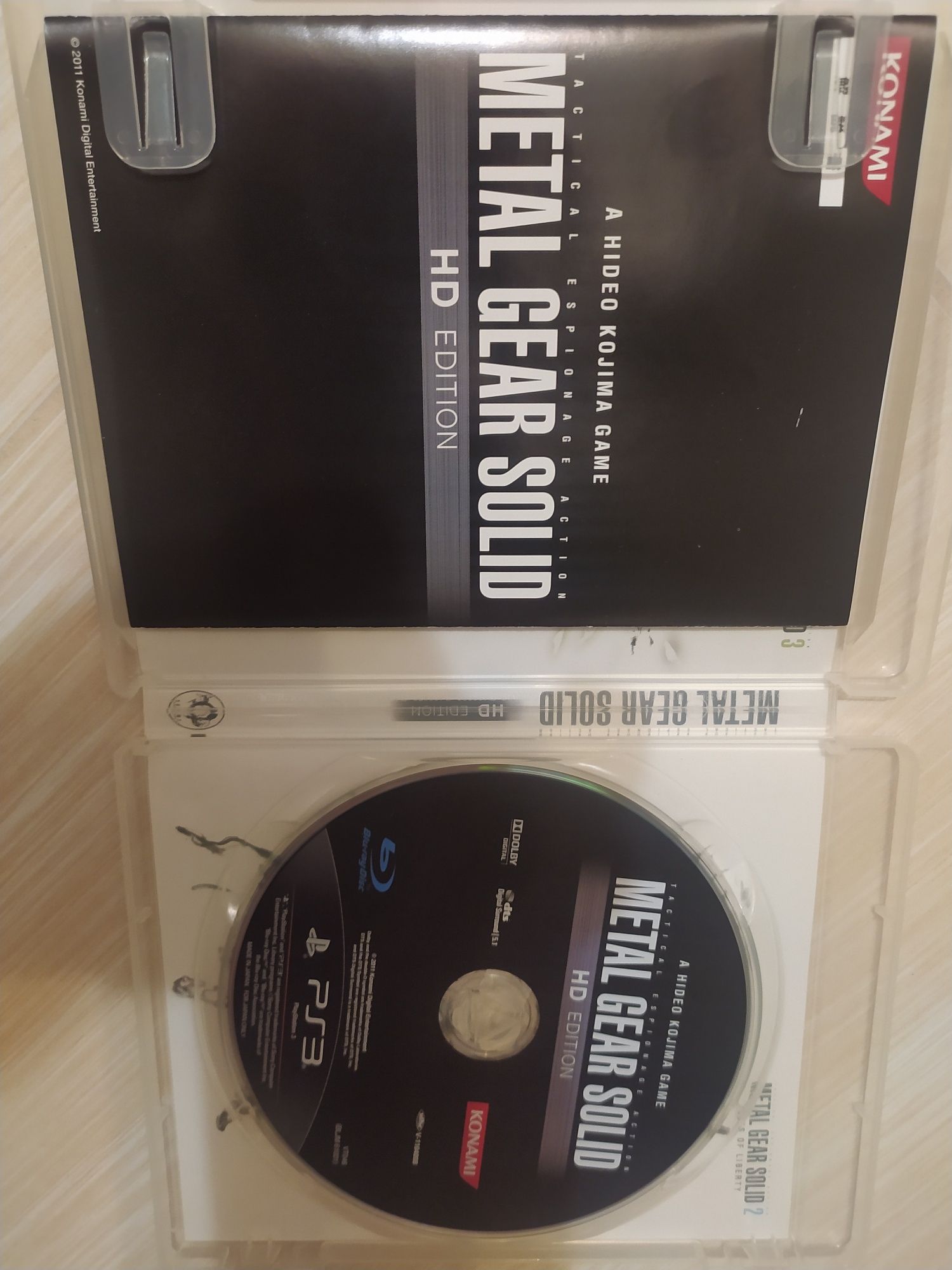 Metal gear solid HD edition PS3