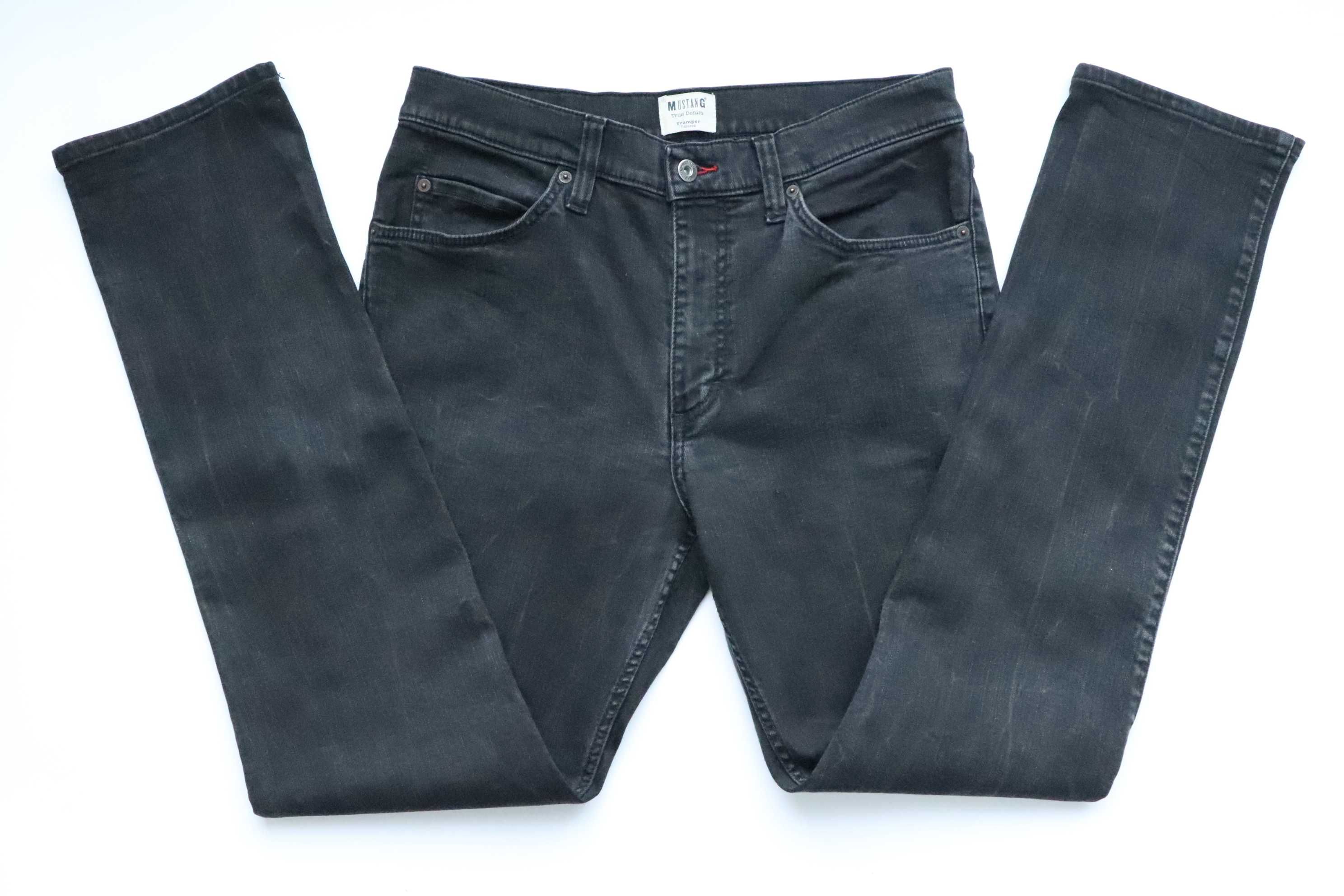 MUSTANG TRAMPER W34 L34 męskie spodnie jeansy jak nowe slim fit