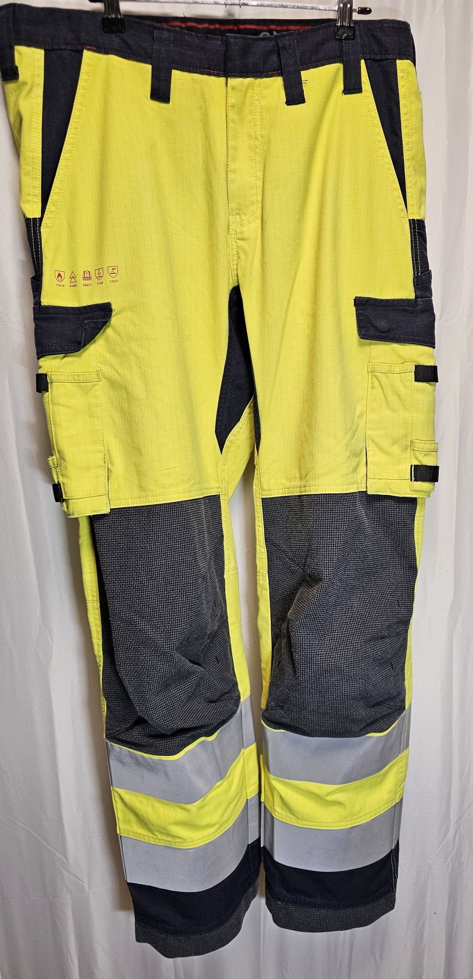 Spodnie robocze Snickers 6361 ProtecWork odblaskowe r.152