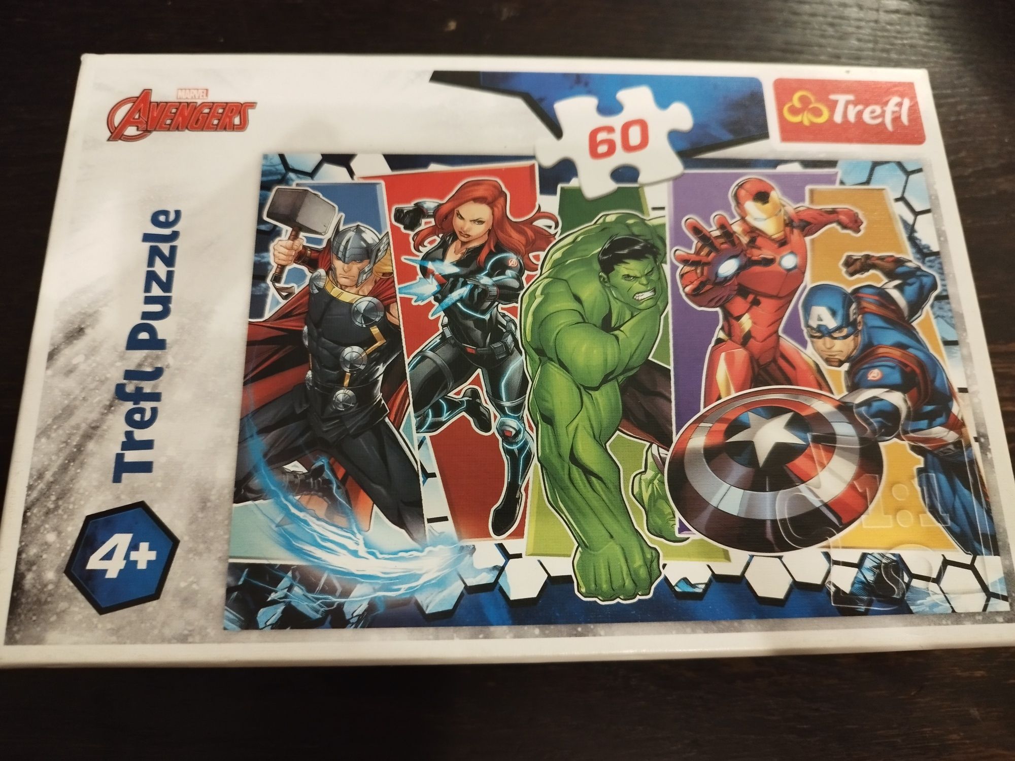 Puzzle Trefl Avengers Avengersi 60 elementów 4+ Marvel