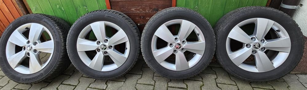 Koła felgi opony zimowe 16' Skoda VW Seat