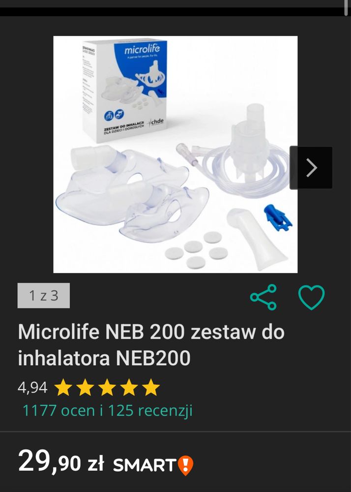 Inhalator microlife za 25% ceny