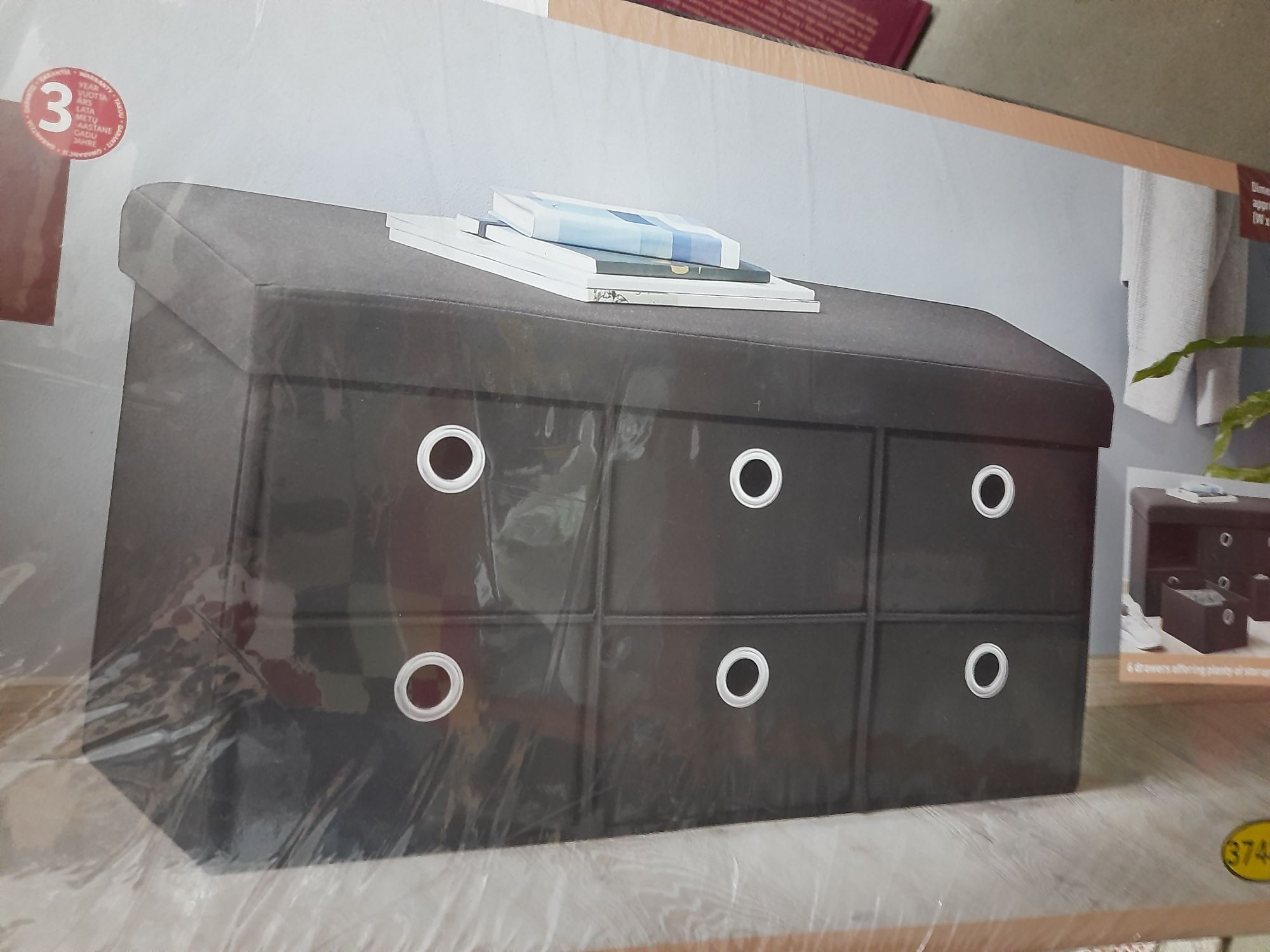 Nowa Livarno home skrzynia siedzisko z szufladami buty