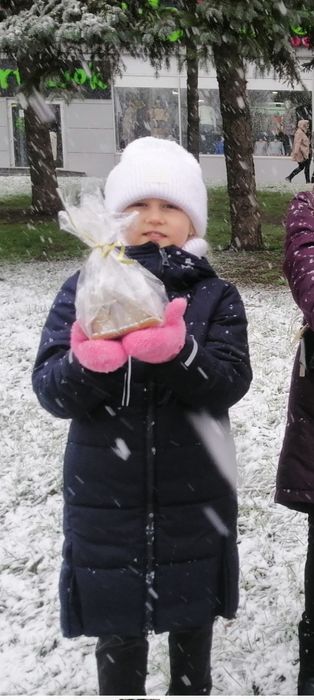 Пуховик на дівчинку fila