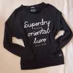 Czarna bluza Superdry